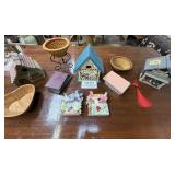 Baskets, Birdhouses, & more