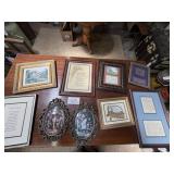 Framed photos & Quotes