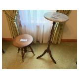 Antique Piano Stool