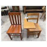 Vintage School Chairs