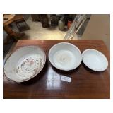 Vintage White Enamelware