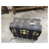 Antique trunk & 3 Custom Rugs