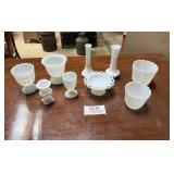 Vintage Milk Glass Collection