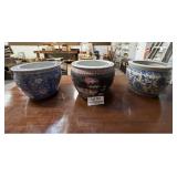 3 - Large Flowerpots
