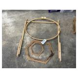 Hexagon Pin Looms/Quilting Frame