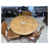 Oak Table & Chairs