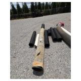 Misc. plastic culvert pipe