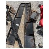2 metal ramps