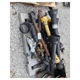 Pallet of PTO shafts & guards