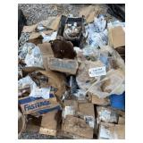 Pallet of nuts & bolts- new