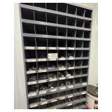 Top bolt bin with contents
