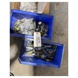 2 boxes, small box hydraulic fittings