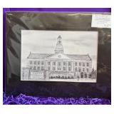 TN Tech Derryberry Charcoal Print