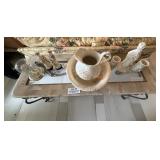 Antique Pitcher & Bowl & more