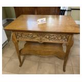 Oak Side/Entry Table
