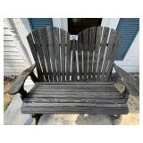Adirondack Glider Bench