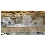 Crystal Containers, Bells & more