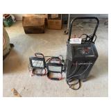 Battery Charger/Halogen lights