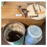 Milk Can, Hand Planer & more vintage items