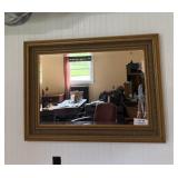 Wall Mirror with Beveled Edge