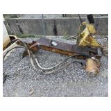 Hydraulic side arm ditcher