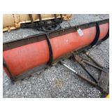 Hydraulic snow plow, 7 ft 6 in wide