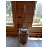 2-Gallon Crock, Framed Picture