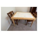 Tile Topped Table & Chairs