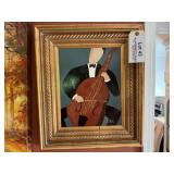 Framed Oil Painting
