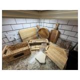 Cutting Boards, Basket & more