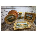 Tuscan Themed Serving Pieces