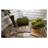 Terra Cotta Artwork, Greenery & more