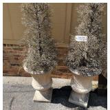 Pair of Stone Urn Planters