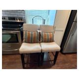 Bar Stools, Cushions & Basket