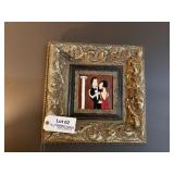 Framed Painting of Dancing Couple