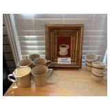 Painting & Matching Coffee Cups
