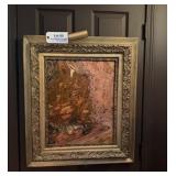 Abstract Painting & Accent Lighting