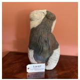 Abstract Ceramic Torso Sculpture
