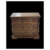 MC wooden 3 drawer jewelry box
