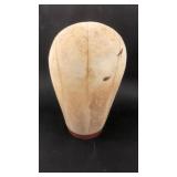 Old Millinery Mannequin Head Wig Hat Form