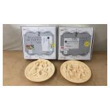 2 Studio Dante Collector Plates 8'