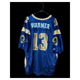 St. Louis Rams #13 Kurt Warner jersey Sz 2XL
