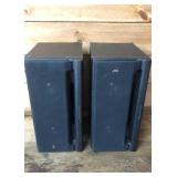 2 JVC SP-MC77MTN Speakers