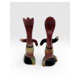 Enesco anthropomorphic fork & spoon S&P set