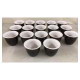 17 USA Stoneware Cups or Bowls 3'