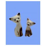 1950s MCM siamese cat S&P set