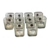 10 vintage Jack Daniels 1914 whiskey glasses
