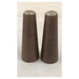 Mid Century Salt and Pepper Set - Walnut 4'