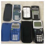 4 Texas Instruments Calculators
