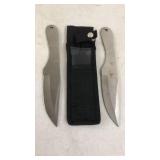 Stainless Throwing Knives Set 8.5'